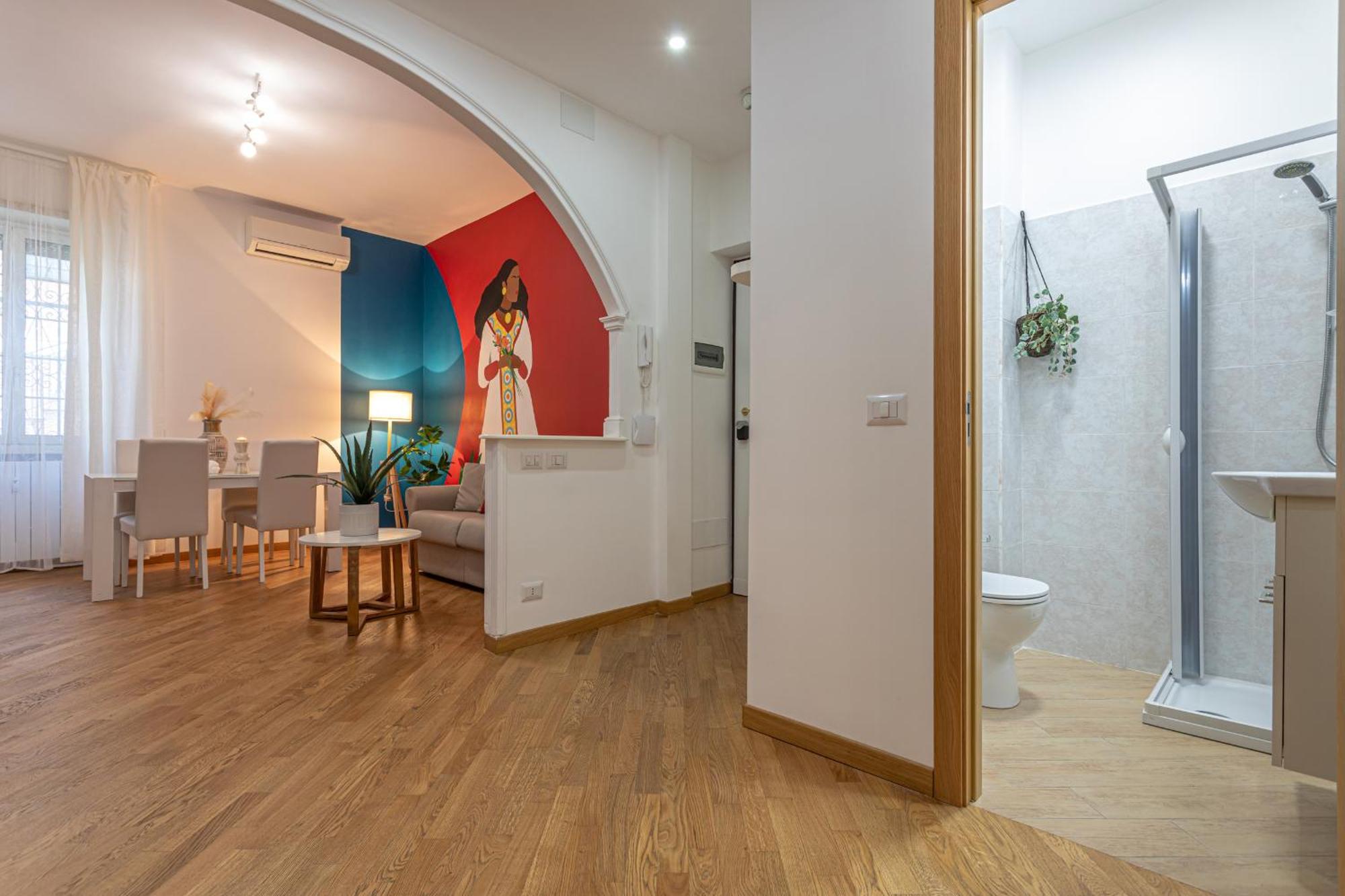 Casa Abeba A Torre Maura Apartment Рим Екстериор снимка